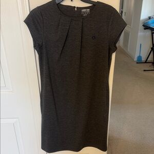 Lands' End Women's Charcoal Mini Dress